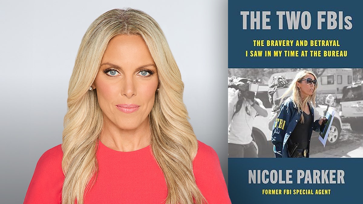 Former FBI peculiar   cause  Nicole Parker and screen  of her book