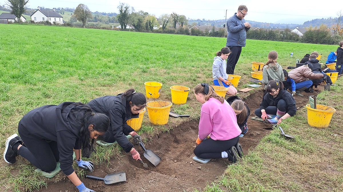 'Hugely exciting' prehistoric artifacts uncovered during hunt for long-lost Irish castle at george magazine