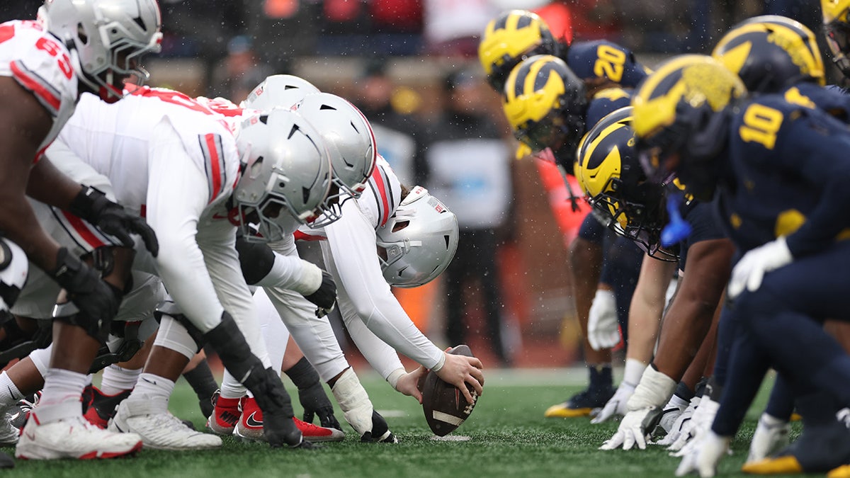 Ohio State and Michigan linemen