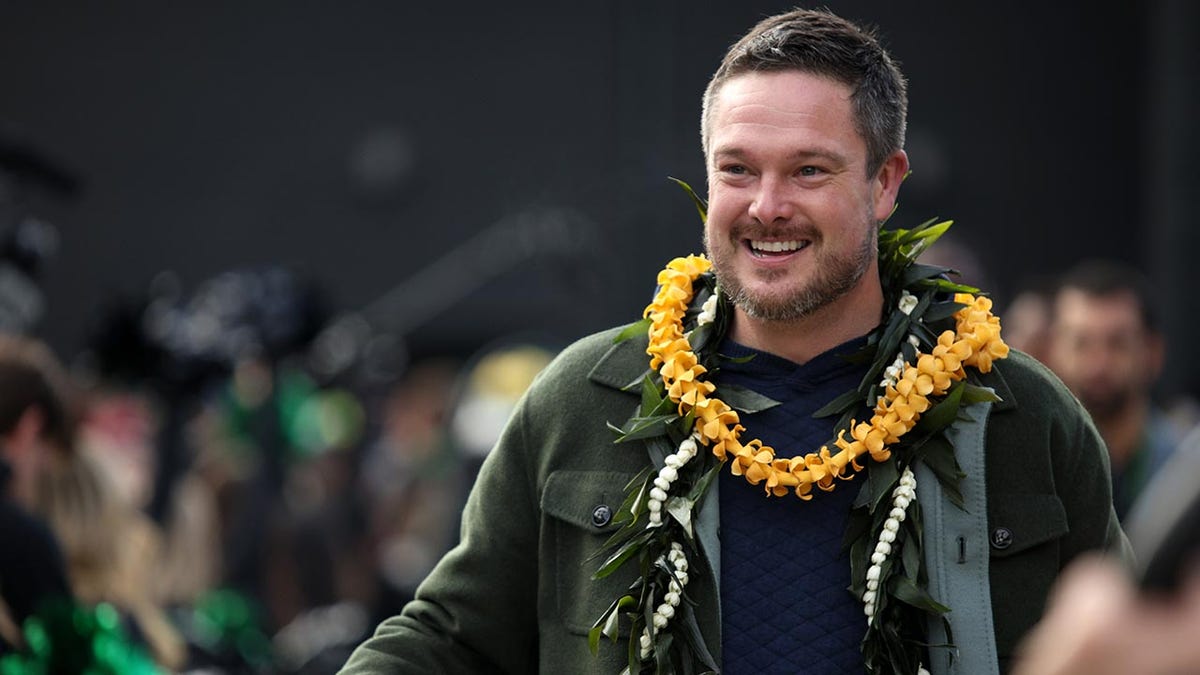 Dan Lanning before the team's game against the USC