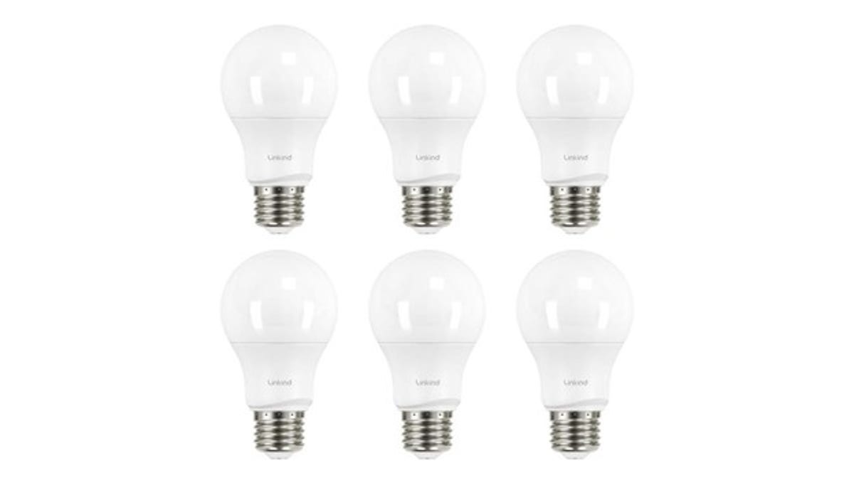 You can dim these long-lasting light bulbs. 