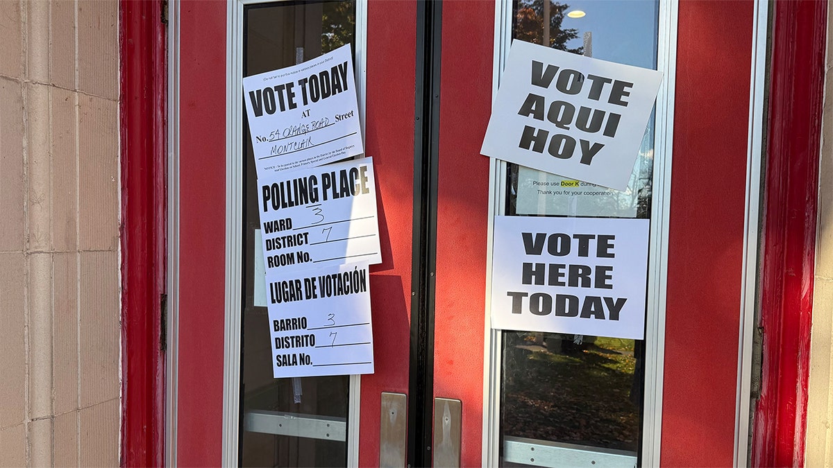 Polling location on Election Day 2025