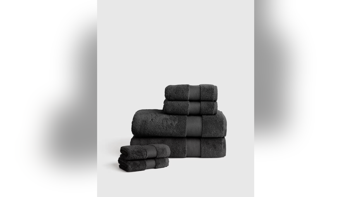 Thick and absorbent, these towels will bring spa energy to your bathroom.
