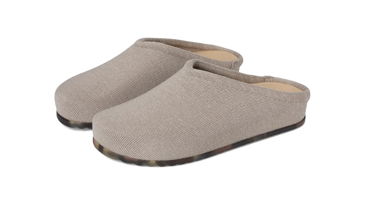 Slip-resistant outsoles meet contoured footbeds for optimal comfort at home. 