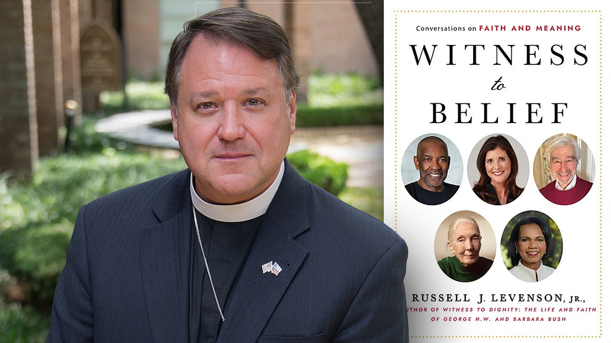 Split of Rev. Dr. Russell Levenson and Witness to Belief book.