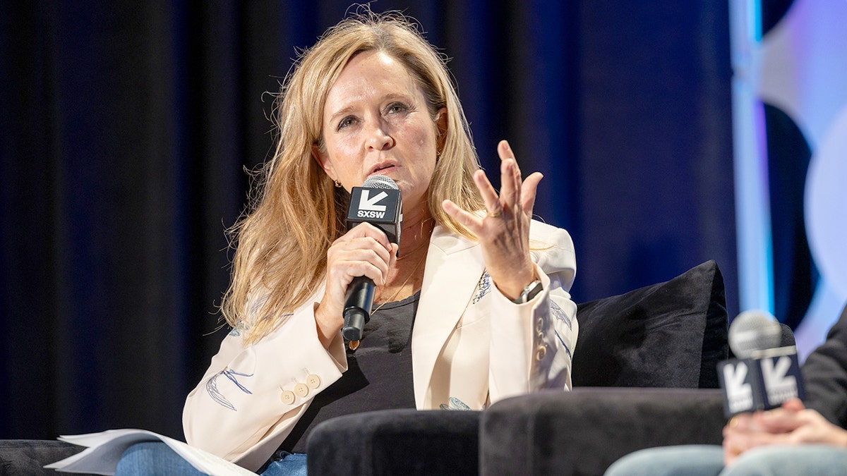 Samantha Bee speaking at the SXSW 2024 Conference and Festivals
