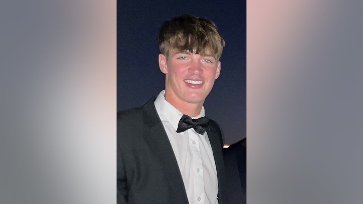 A photo of Sawyer Updike, a University of Texas freshman who was allegedly hazed