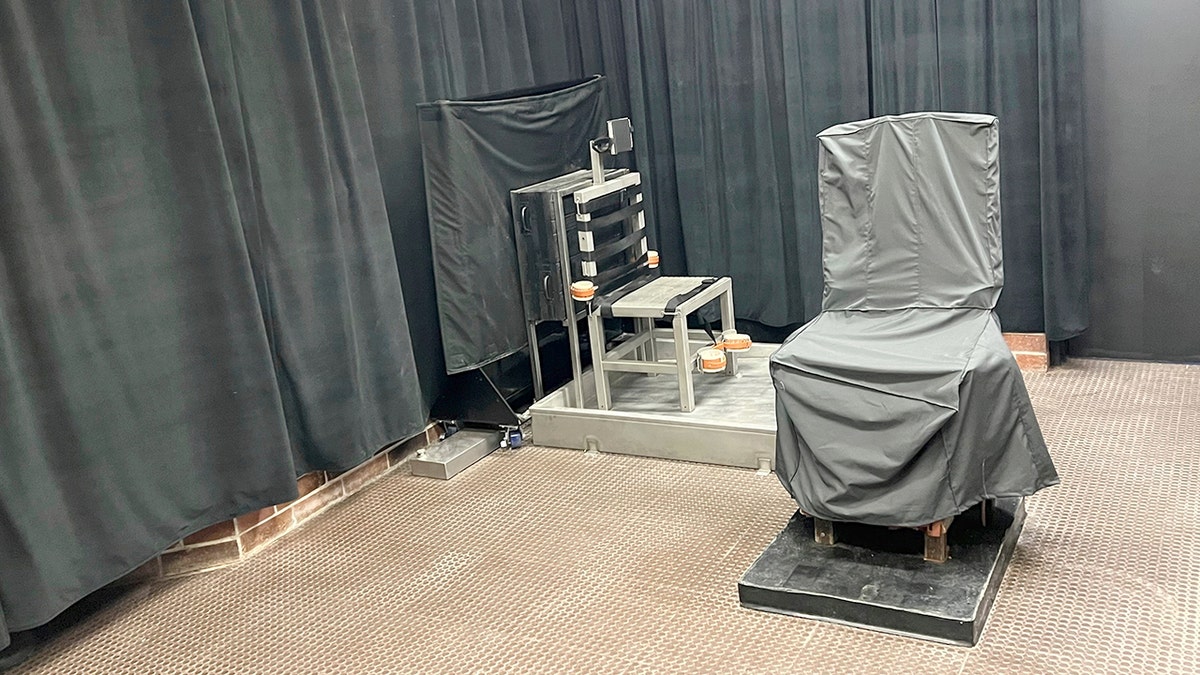 Krzesło plutonu egzekucyjnego i krzesło elektryczne w Południowej Karolinie