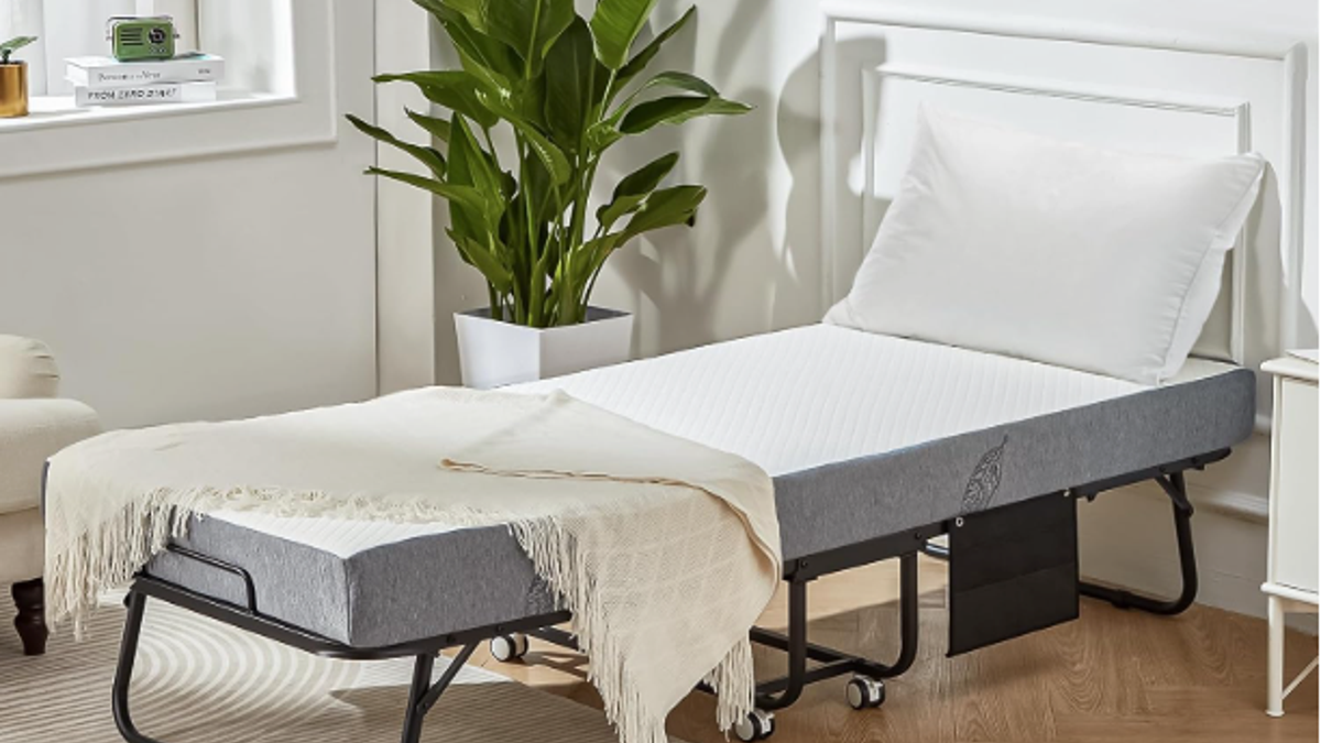 Rollaways are easy to store when not in use.