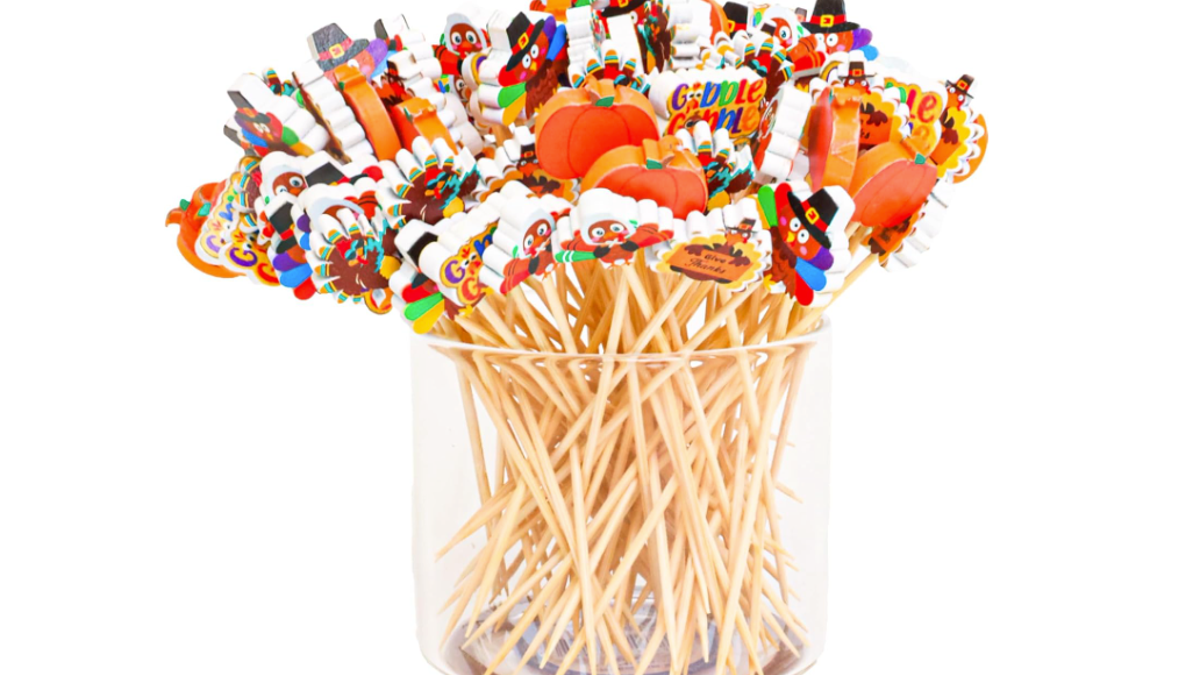 These toothpicks are always a crowd-pleaser. 