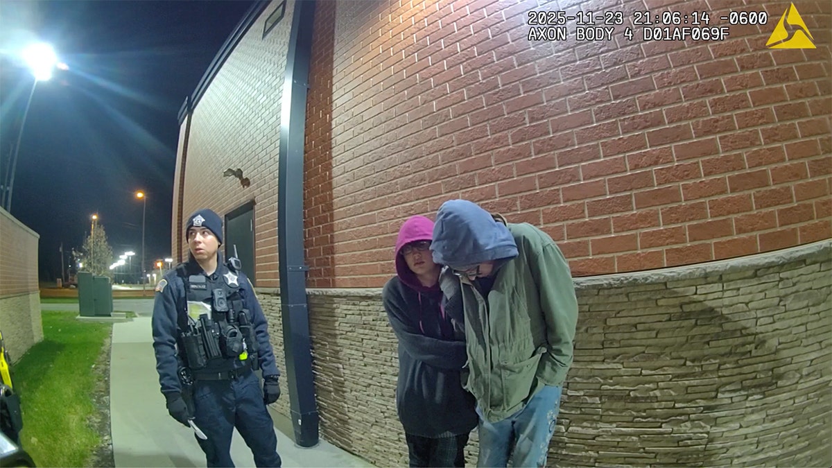 Police body camera footage shows authorities confronting missing Slender Man stabber Morgan Geyser