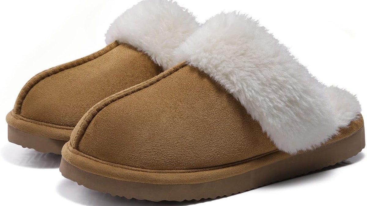 Treat your feet to these soft slippers.