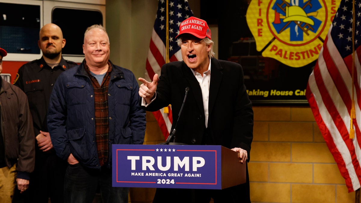 James Austin Johnson as Donald Trump