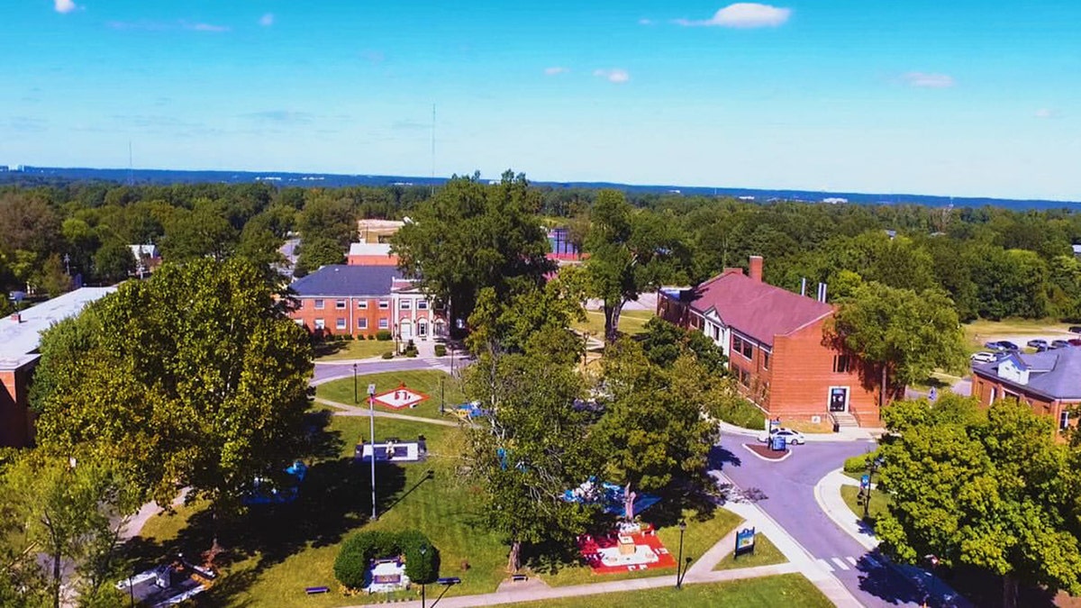 Aerial view St. Augustine's university