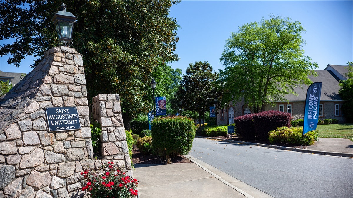 Entrance to St. Augustine's University campus