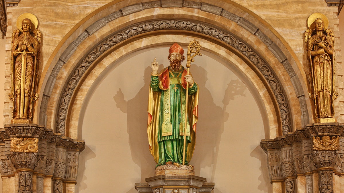 St. Patrick statue