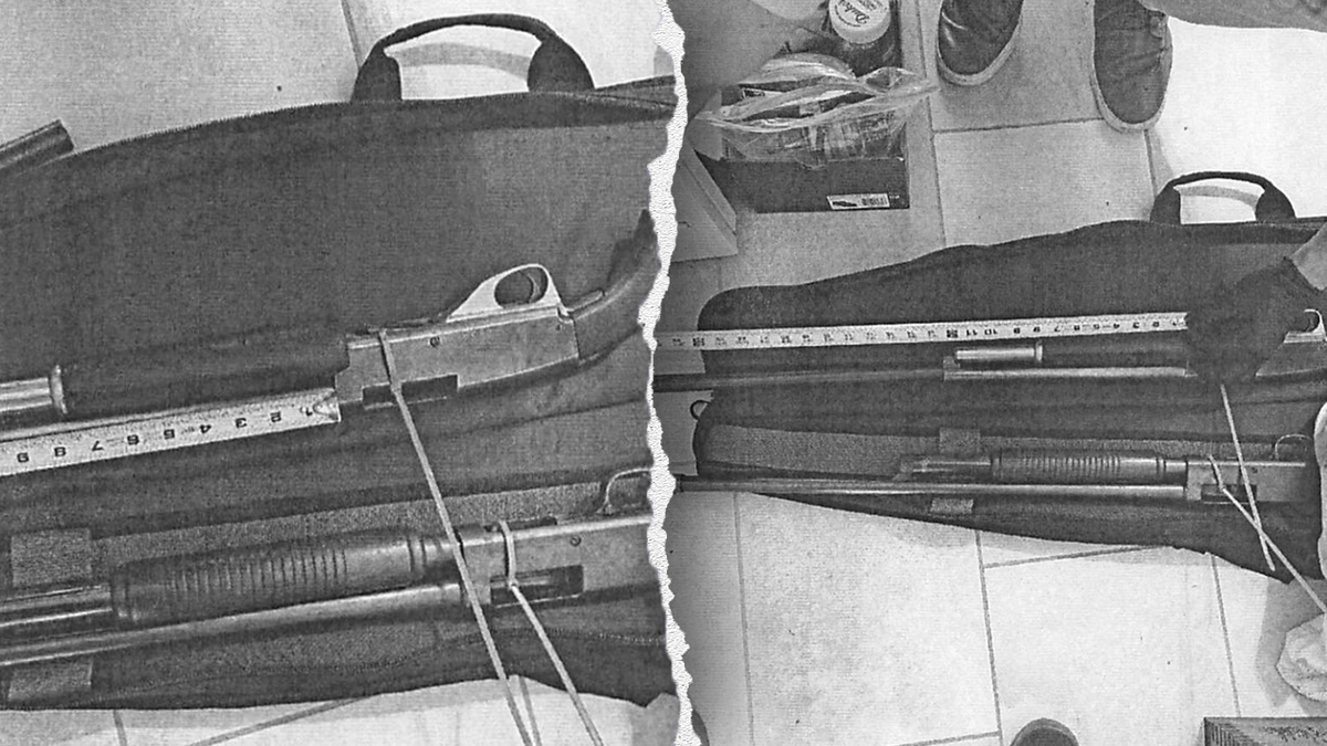 Guns were found inside Temple's bedroom, according to authorities.