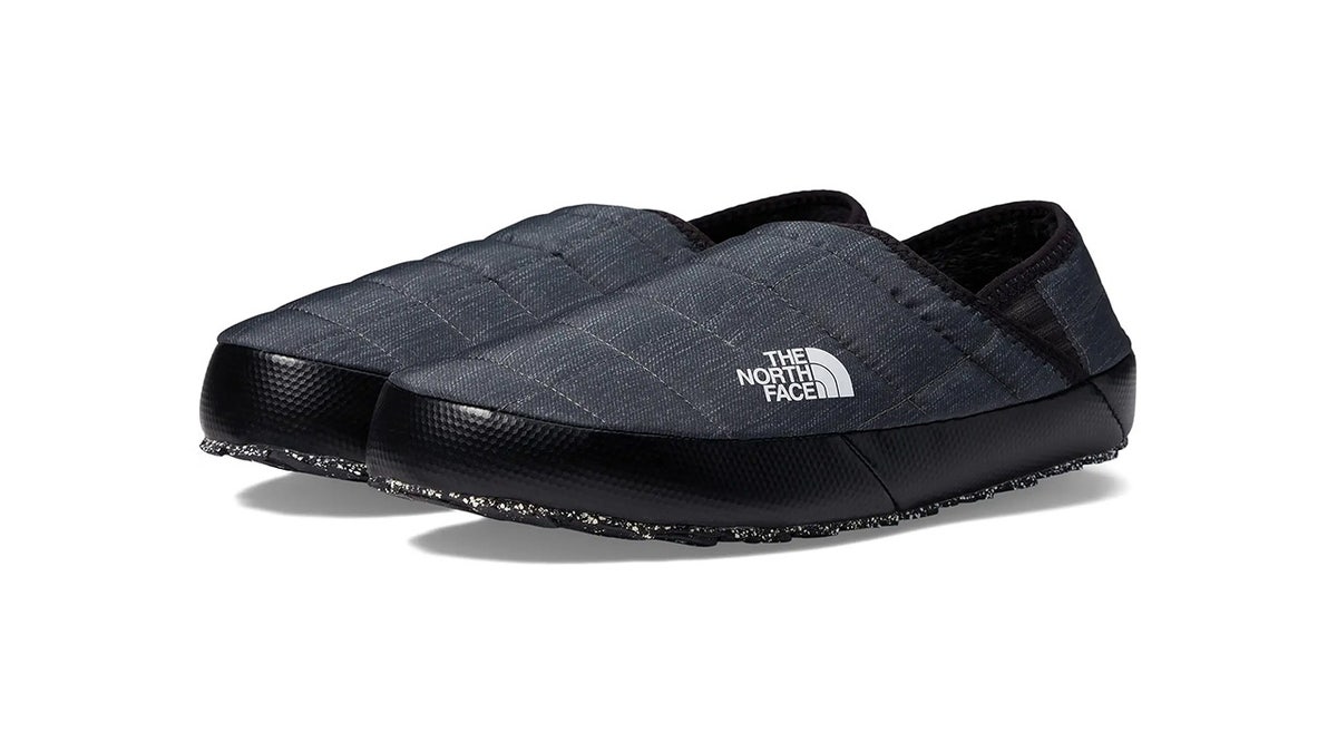 An outdoor-ready pair of slippers for walking the dog and running errands.