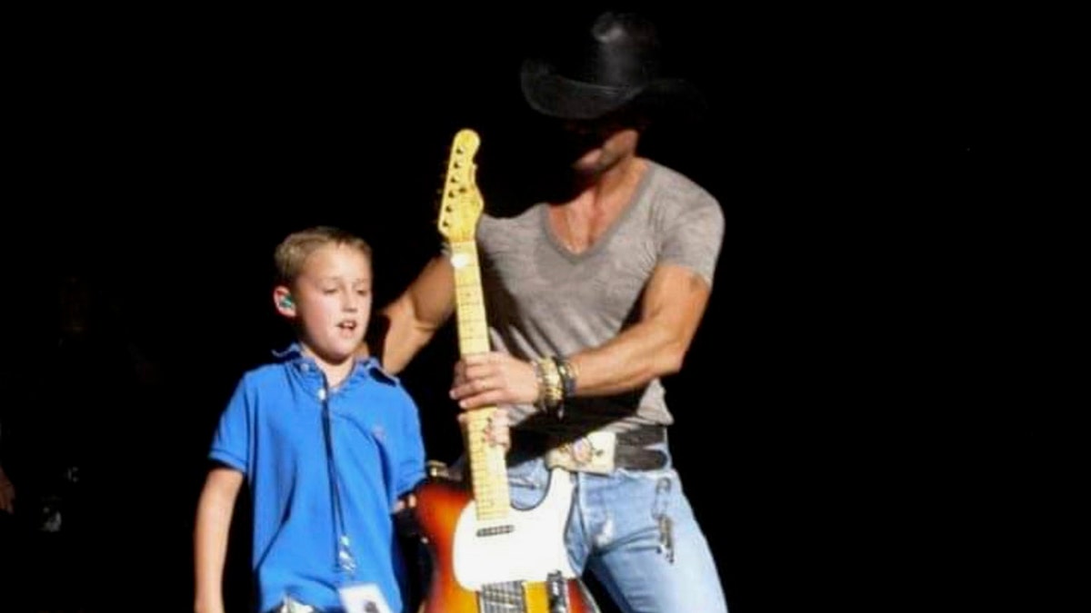 Tim McGraw en Timothy Wayne