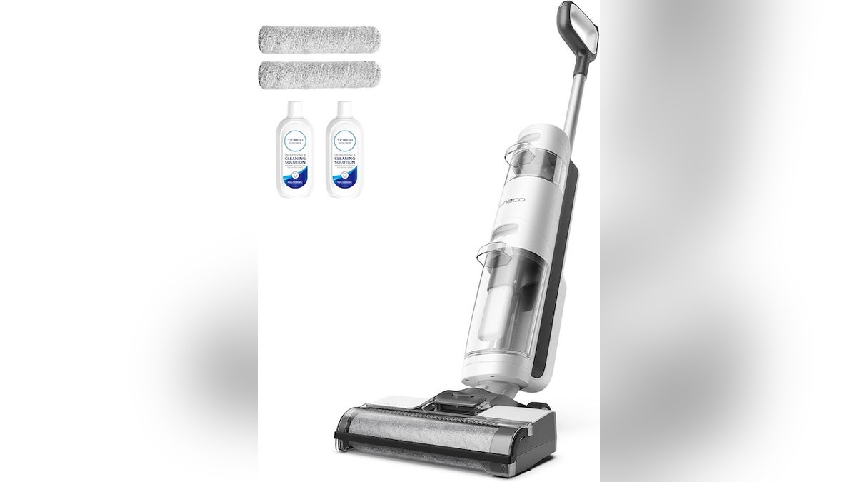 This wet dry vacuum is compact enough to store.