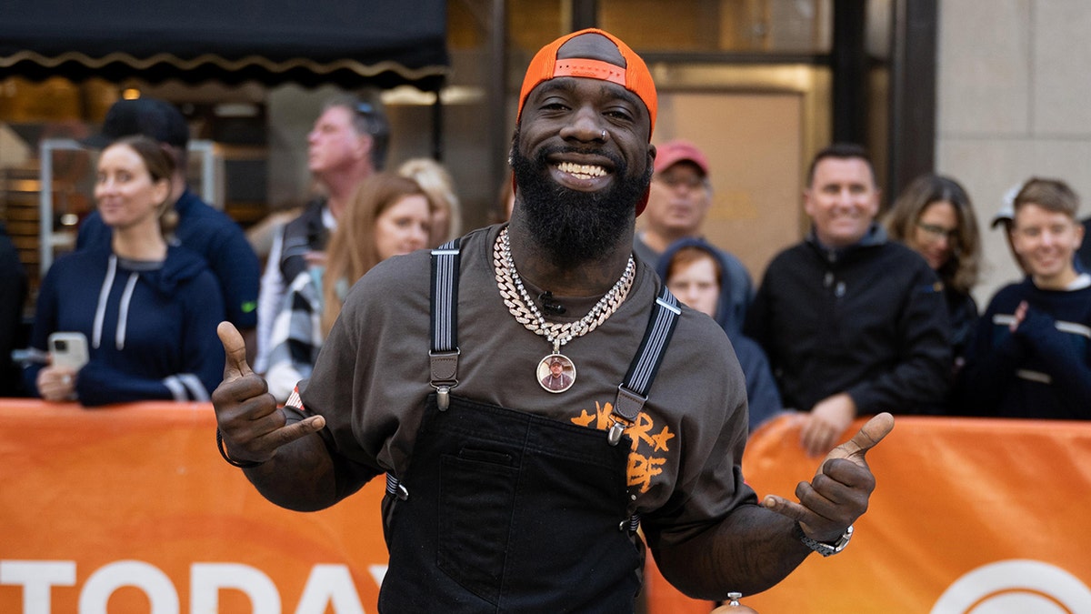 Tobias Dorzon smiling and posing for a picture