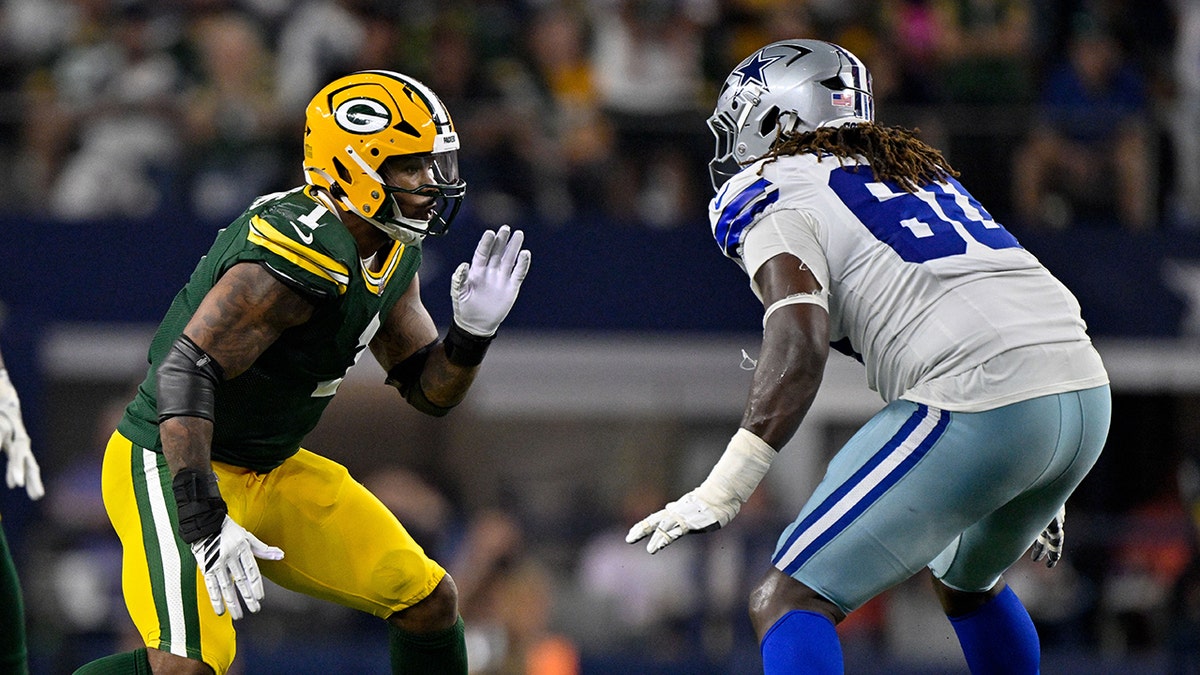 Tyler Guyton in action