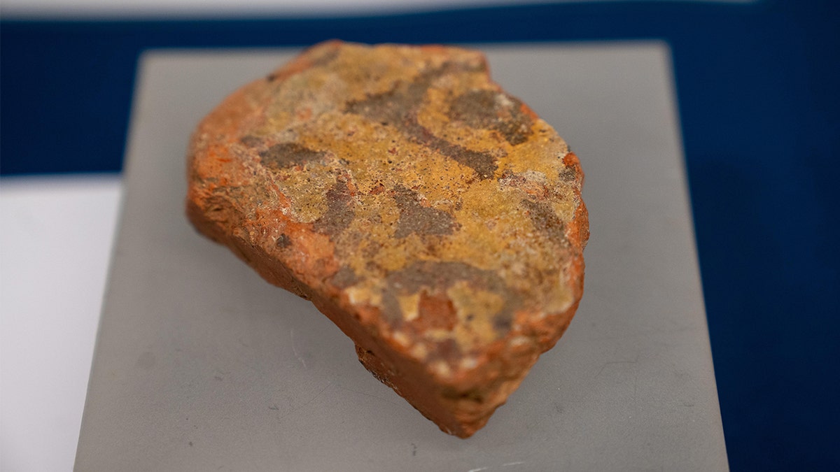Fragment recovered astatine Westminster site.