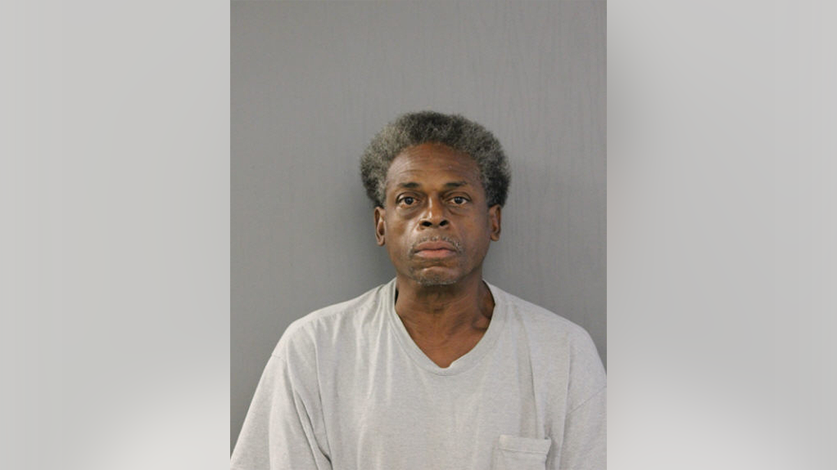 Vance Patton in a 2021 booking photo wearing a white t-shirt.