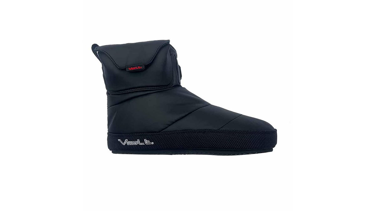 Perpetually cold feet will love these heated slippers. 