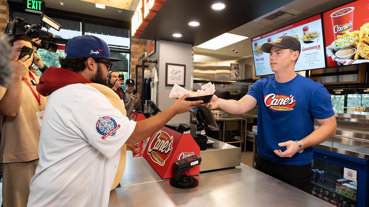 Will Smith at Raising Cane's