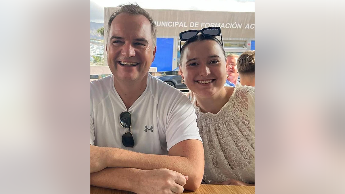 Alexander and Serena Wrum smiling