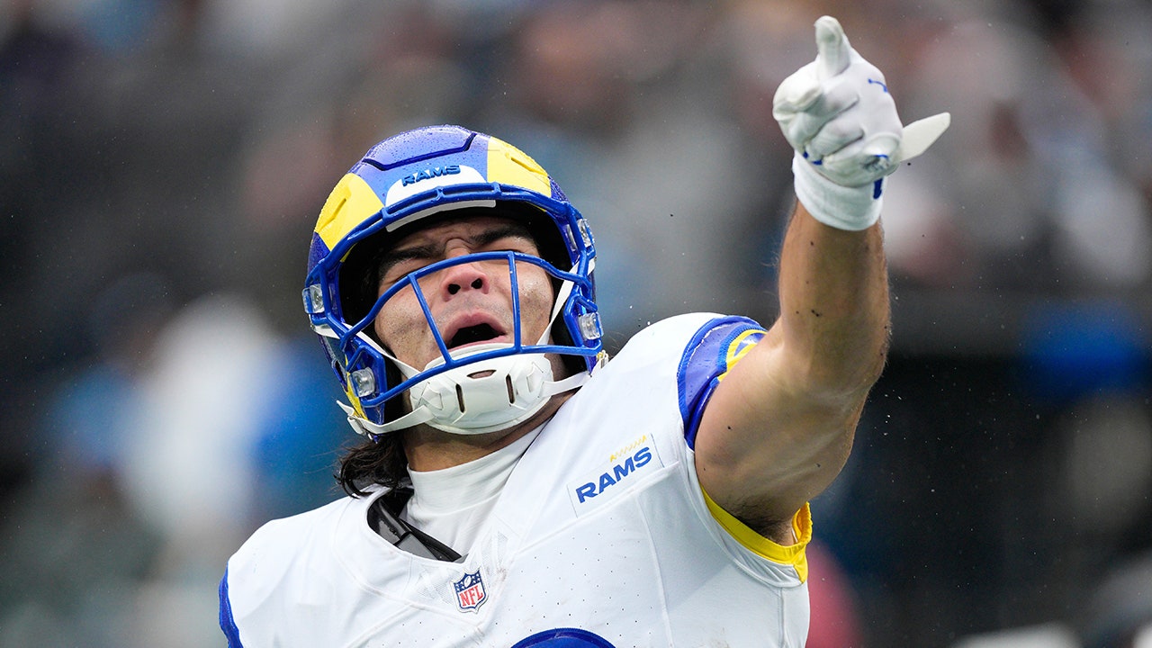 Thumbnail for Rams star Puka Nacua left bloodied in bizarre accident at Michael Rubin's star-studded White Party