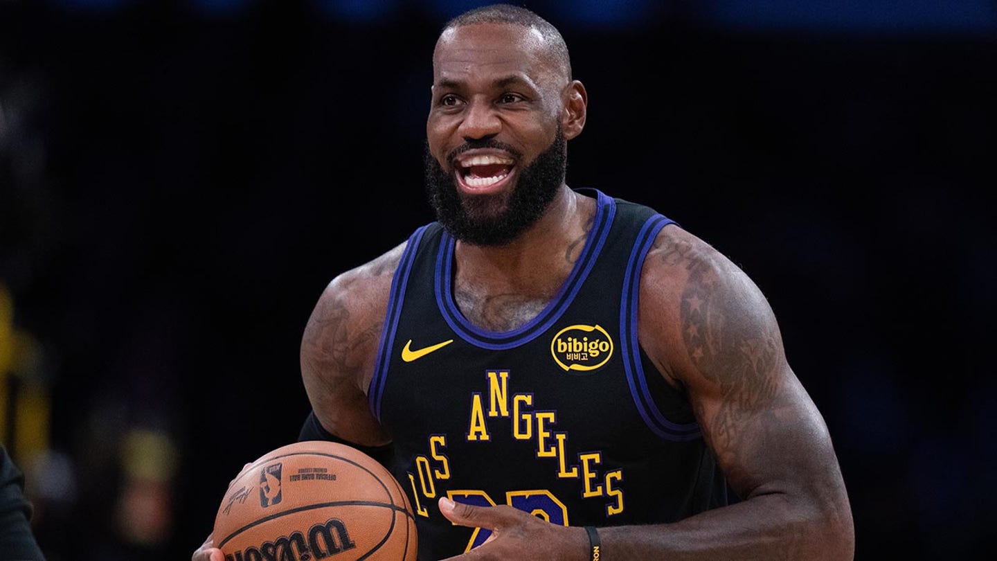 Lakers drop 140 points on Jazz as LeBron James starts NBA record 23rd season