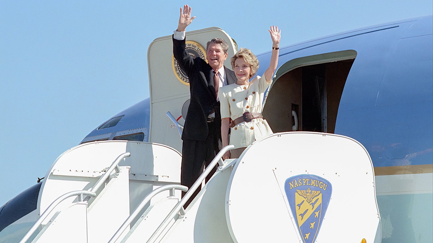 Reagan #39 s Boeing 707 Air Force One marks 20 years of being on permanent