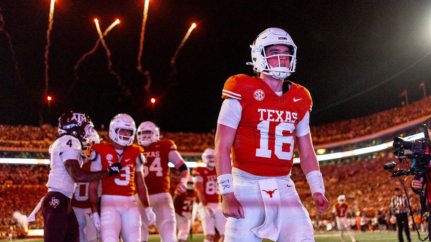 Texas' Arch Manning, coach make case for Longhorns to get into College Football Playoff after upset victory