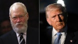 Former late-night host David Letterman and President Trump