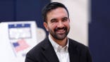 Zohran Mamdani at a polling station in New York City.