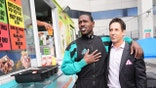 Antonio Brown and Mark Eiglarsh outside of jail