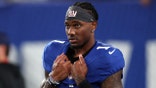 Malik Nabers looks on vs Chiefs