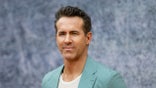 Ryan Reynolds lookign serious