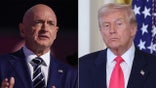 Sen. Mark Kelly and President Donald Trump