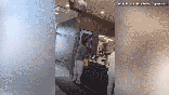 Woman throws coffee at McDonald's manager.