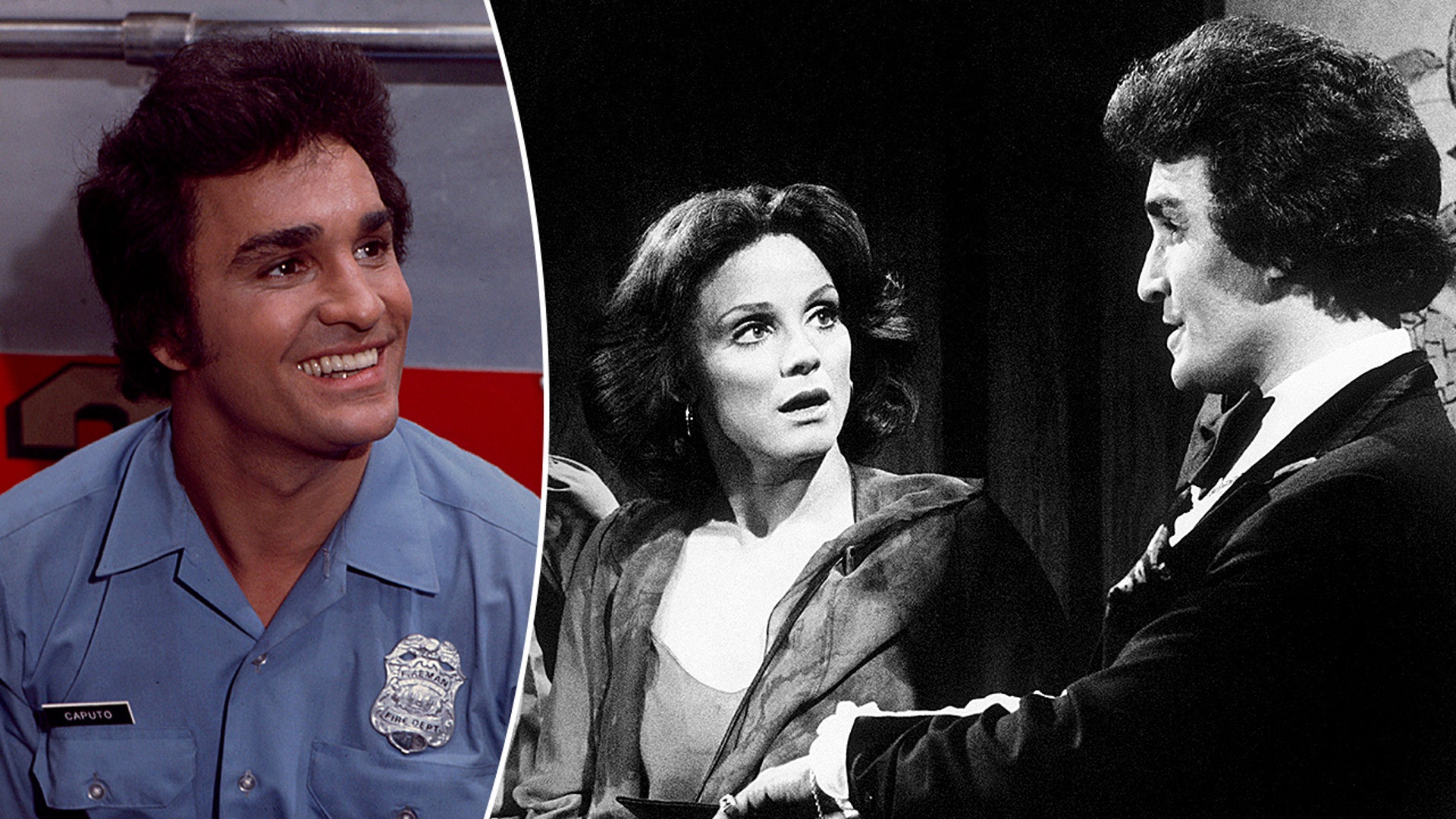 Michael DeLano in "Firehouse" and "Rhoda" with Valerie Harper