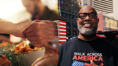 My walk across America is a lesson in gratitude and giving thanks