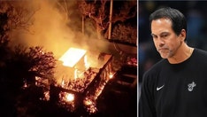 Heat coach Erik Spoelstra's Florida home engulfed in massive inferno