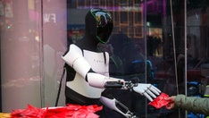 Elon Musk teases a future run by robots