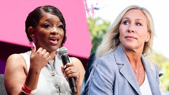 Jasmine Crockett calls out Marjorie Taylor Greene for resigning from Congress amid Trump feud