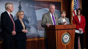 Eight Senate Democrats break ranks with party leadership to end historic government shutdown