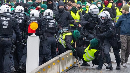 Antifa agitation turns violent in Germany, bolstering Trump administration's foreign terror label