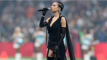 US national anthem singer for NFL's Spain game sparks debate over outfit choice